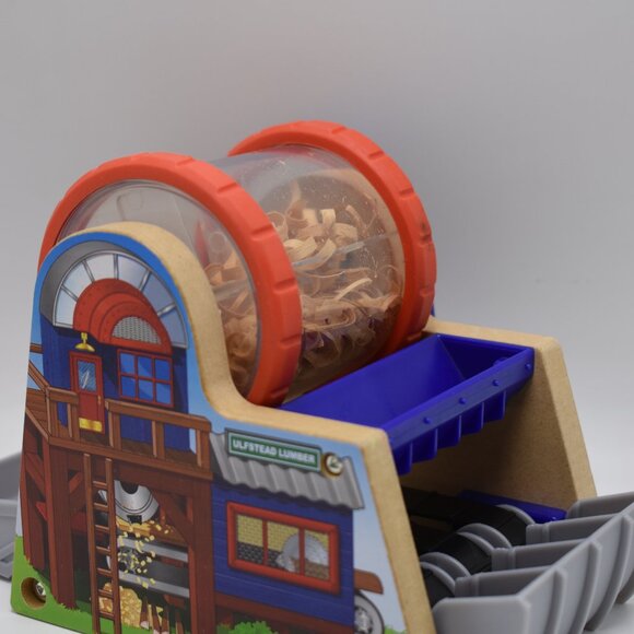 Ulfstead Lumber Wood Chipper w/ Thomas - Thomas & Friends Wooden Railway Trains - Picture 6 of 13